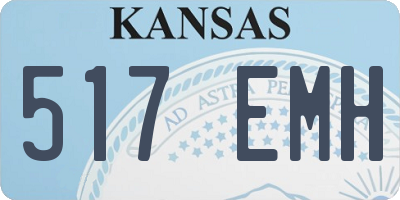 KS license plate 517EMH