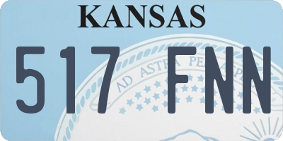 KS license plate 517FNN