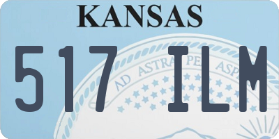 KS license plate 517ILM