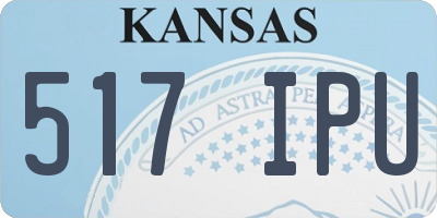 KS license plate 517IPU
