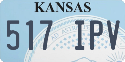 KS license plate 517IPV