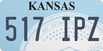 KS license plate 517IPZ