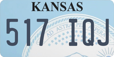 KS license plate 517IQJ