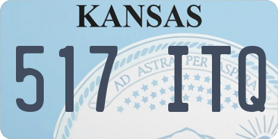 KS license plate 517ITQ
