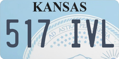 KS license plate 517IVL