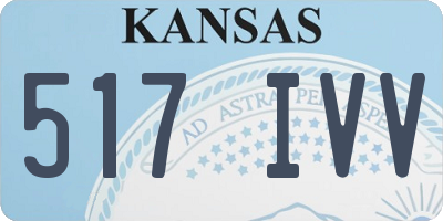 KS license plate 517IVV
