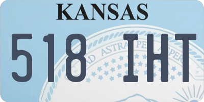 KS license plate 518IHT