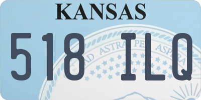 KS license plate 518ILQ