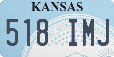 KS license plate 518IMJ
