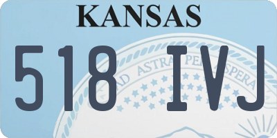 KS license plate 518IVJ