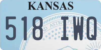 KS license plate 518IWQ