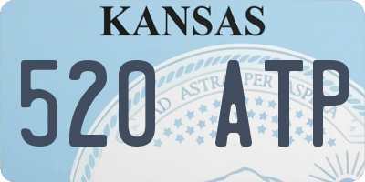 KS license plate 520ATP