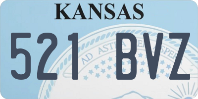KS license plate 521BVZ