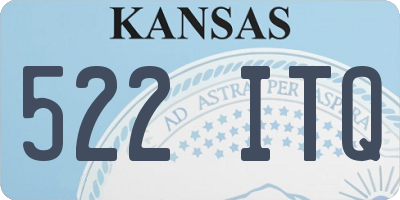 KS license plate 522ITQ