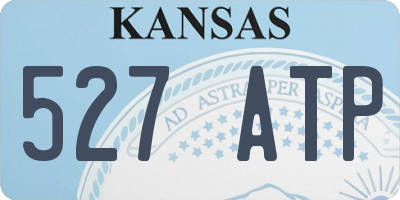 KS license plate 527ATP