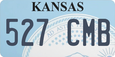 KS license plate 527CMB