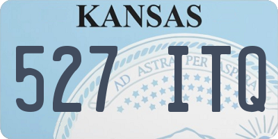 KS license plate 527ITQ