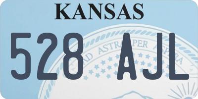 KS license plate 528AJL