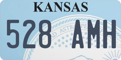KS license plate 528AMH