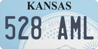 KS license plate 528AML