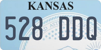KS license plate 528DDQ
