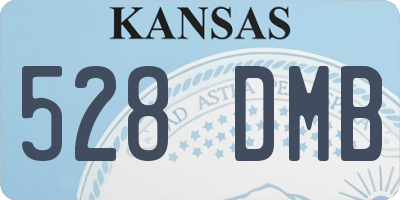 KS license plate 528DMB