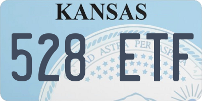 KS license plate 528ETF