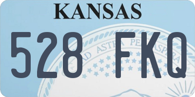 KS license plate 528FKQ