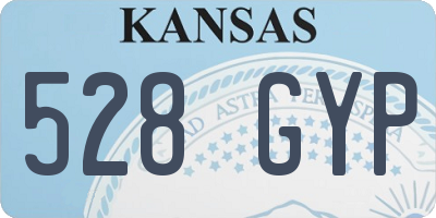 KS license plate 528GYP