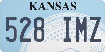 KS license plate 528IMZ