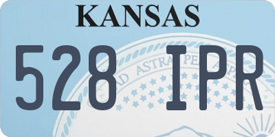 KS license plate 528IPR