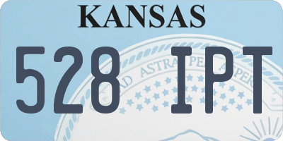 KS license plate 528IPT