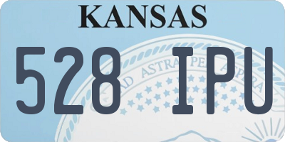 KS license plate 528IPU