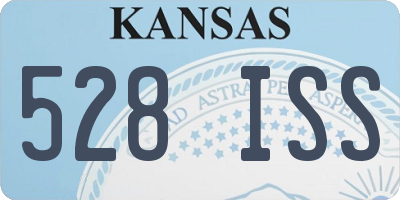 KS license plate 528ISS