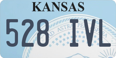 KS license plate 528IVL