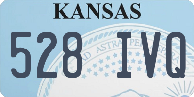 KS license plate 528IVQ
