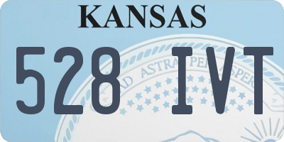 KS license plate 528IVT