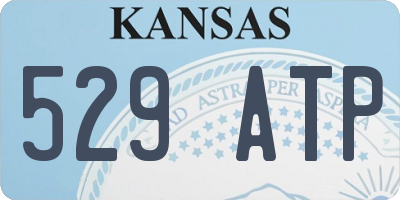 KS license plate 529ATP