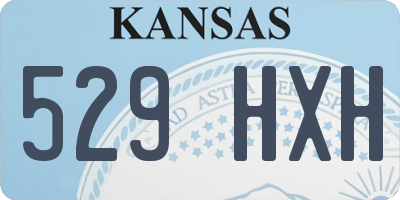 KS license plate 529HXH