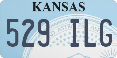 KS license plate 529ILG