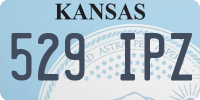 KS license plate 529IPZ