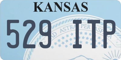 KS license plate 529ITP