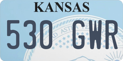 KS license plate 530GWR