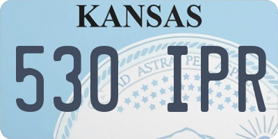 KS license plate 530IPR