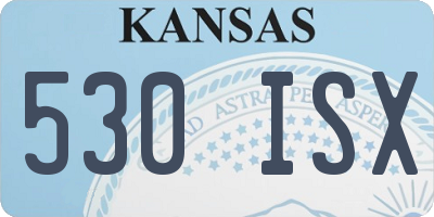 KS license plate 530ISX