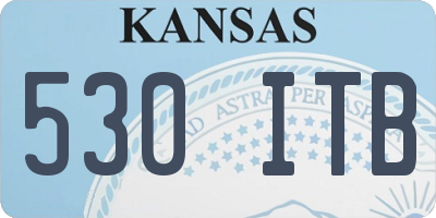 KS license plate 530ITB