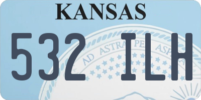 KS license plate 532ILH