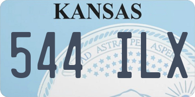 KS license plate 544ILX