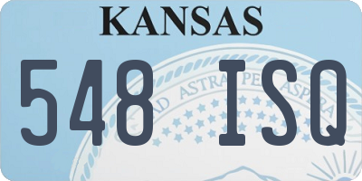 KS license plate 548ISQ