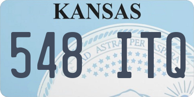 KS license plate 548ITQ